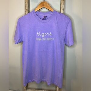 LSU Tigers Embroidered Comfort Colors Tee